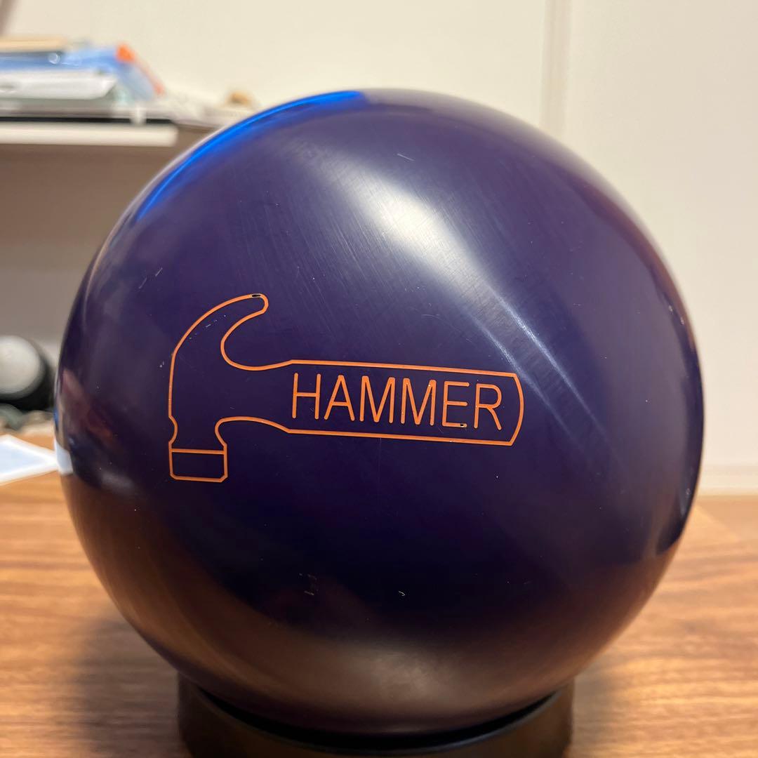 Hammer Reactive ボウリングボール 15LB パープル