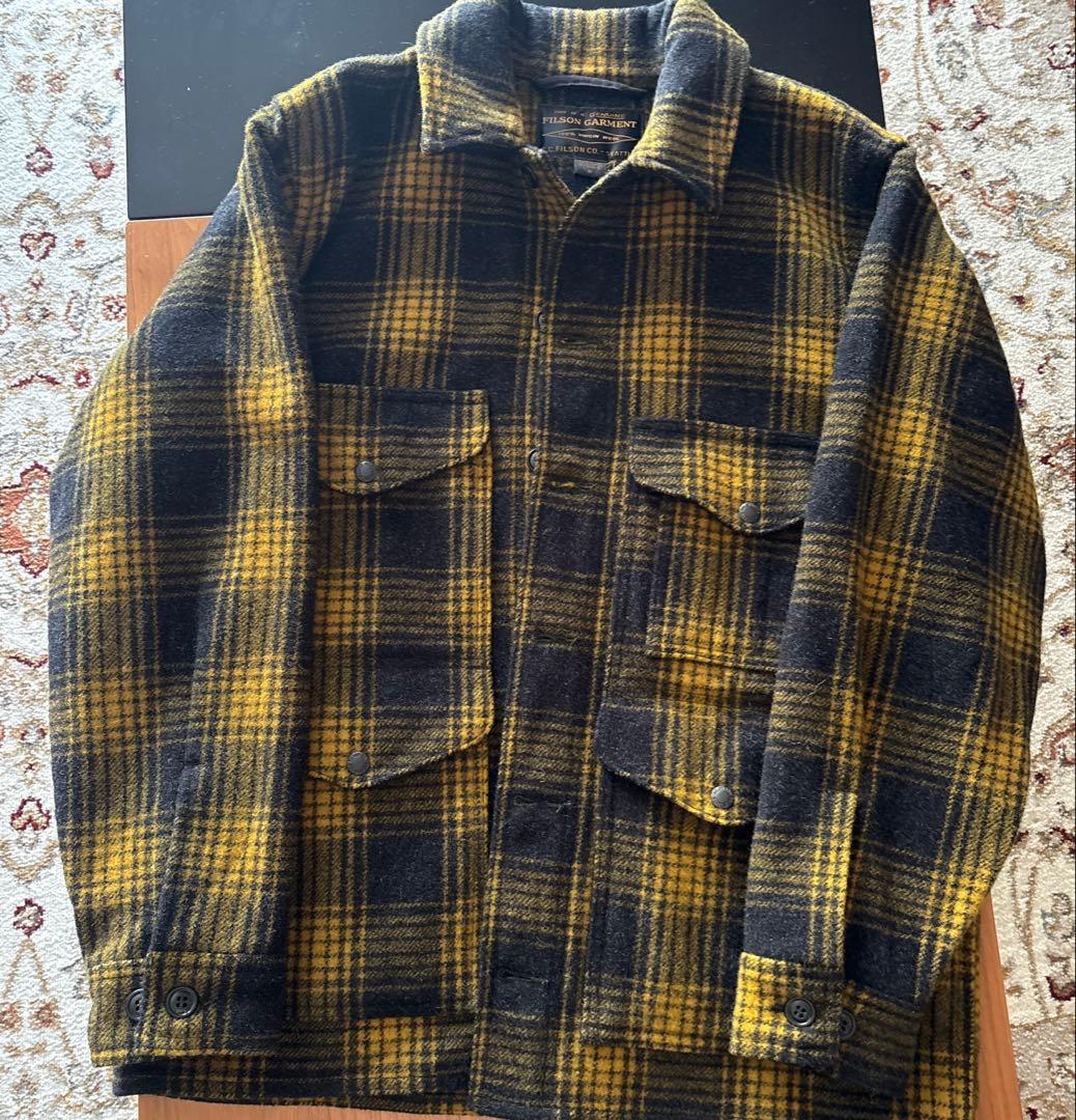 フィルソンマッキーノクルーザージャケットゴールドオンブレ FILSON M