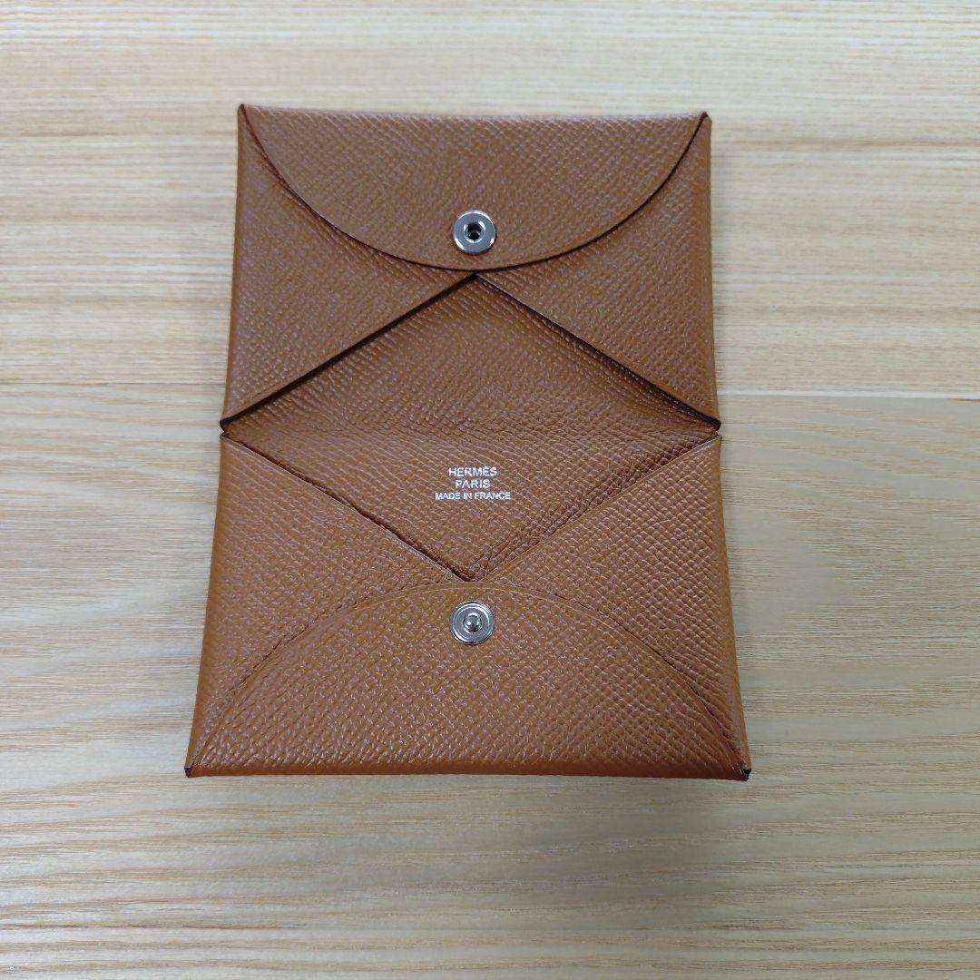 HERMES 名刺入れ　カルヴィ　カードケース