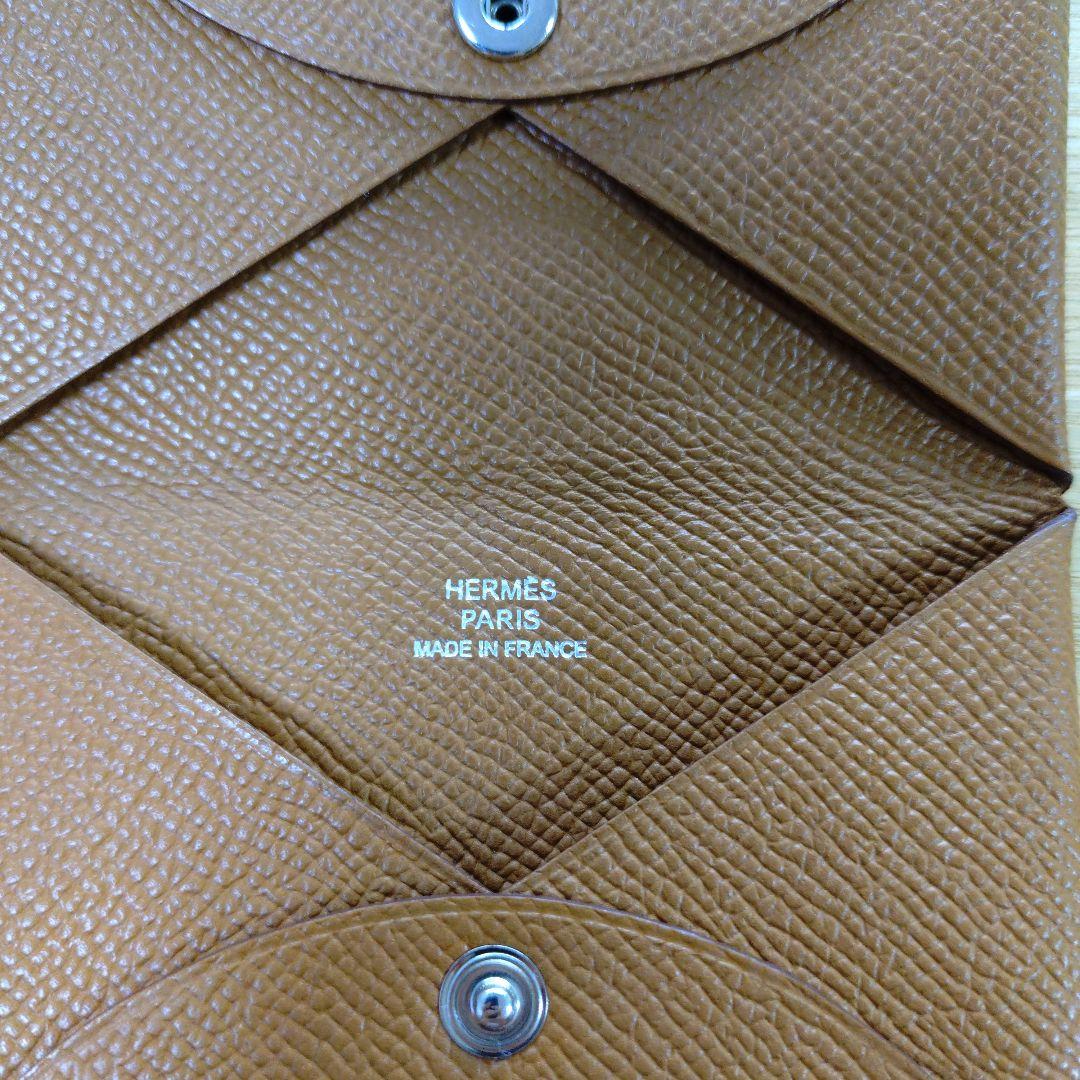 HERMES 名刺入れ　カルヴィ　カードケース
