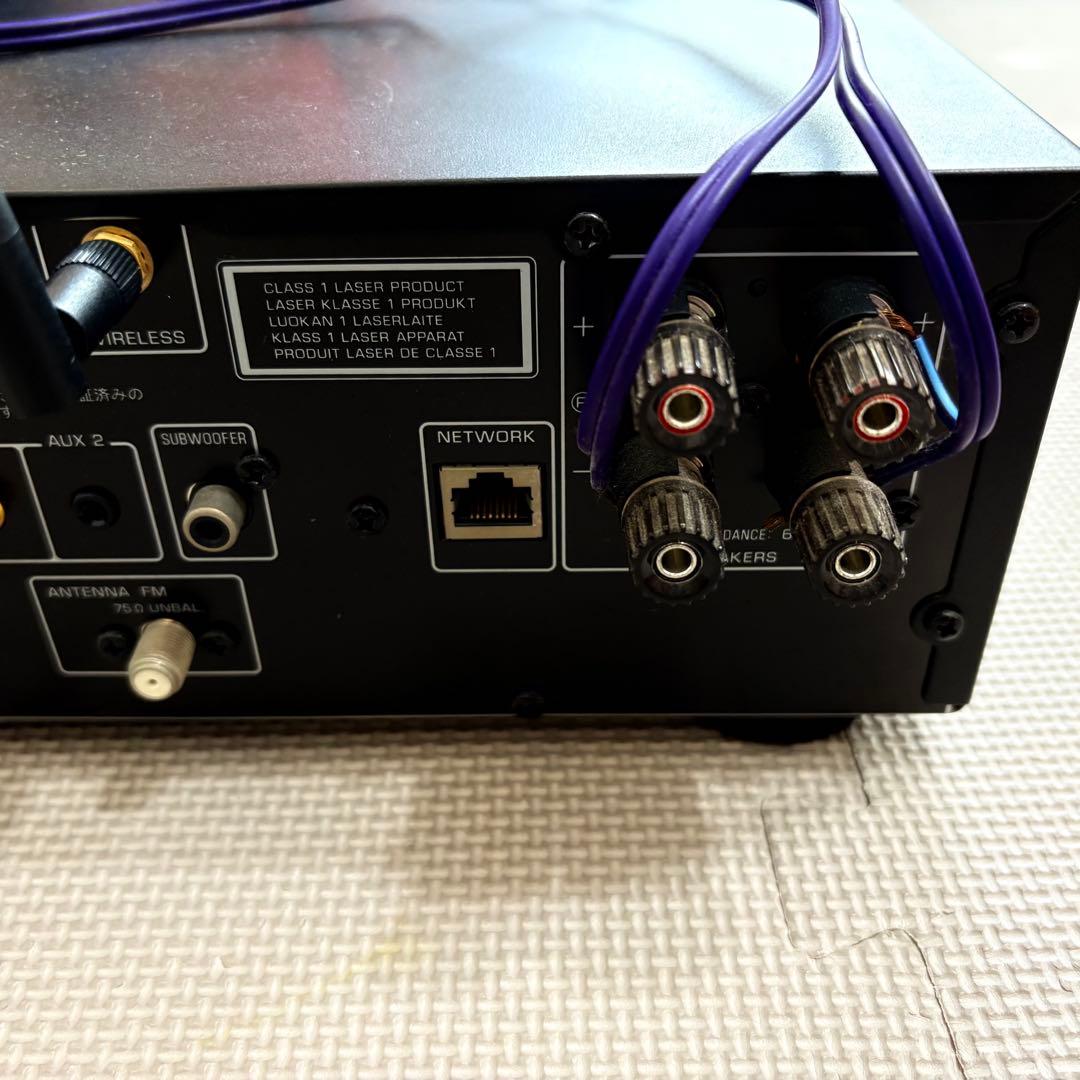 【ミニコンポ＋スピーカー２台】YAMAHA CRX-N470 CDレシーバー