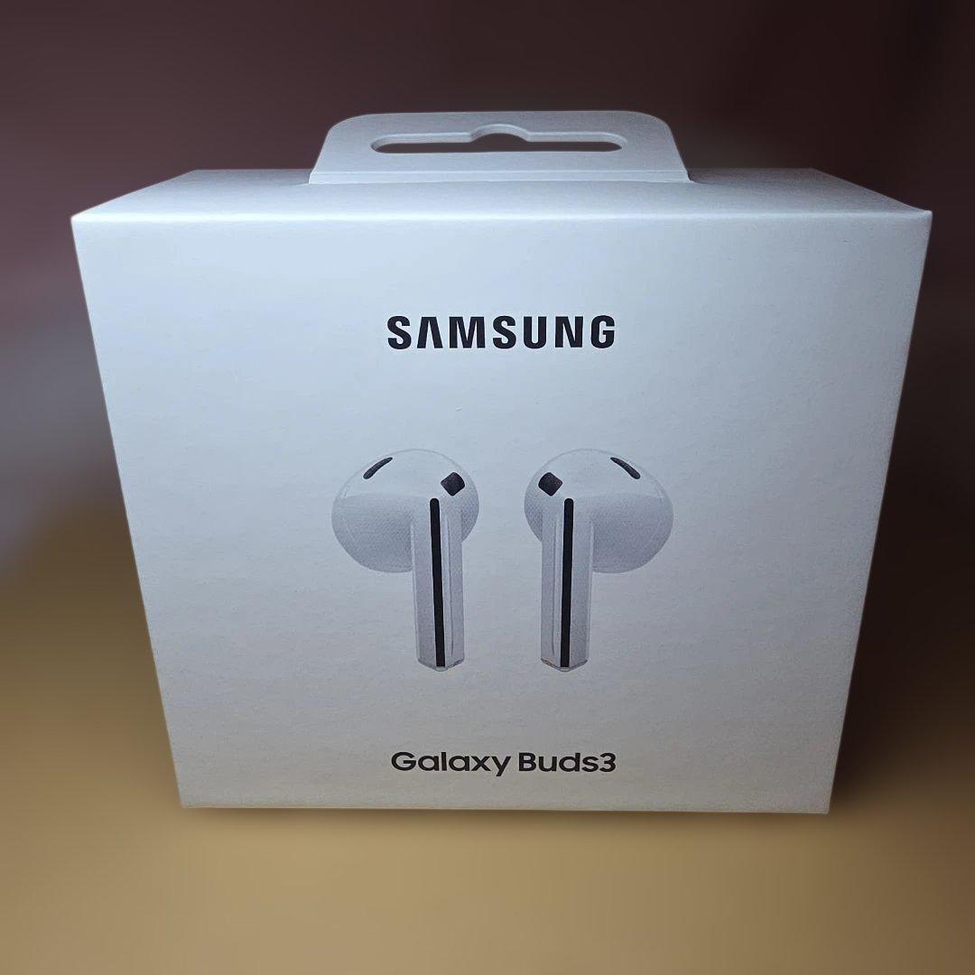 Samsung Galaxy Buds3 ワイヤレスイヤホン ホワイト