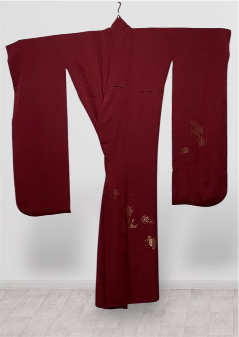 本日限定価格！！振袖フルセット 山本寛斎 小物フルセット 赤 レッド