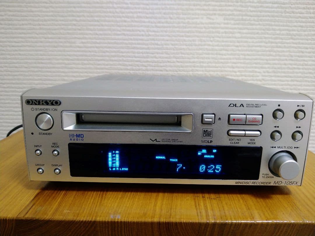 オンキヨー　MDデッキ　ONKYO　INTEC　MD-105FX