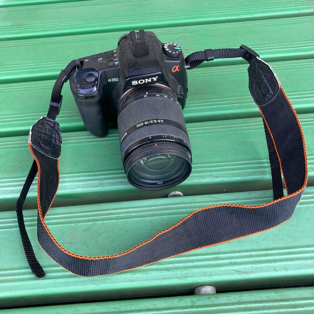 SONY α350 デジタル一眼レフカメラ液晶割れ内部パーツ取り用