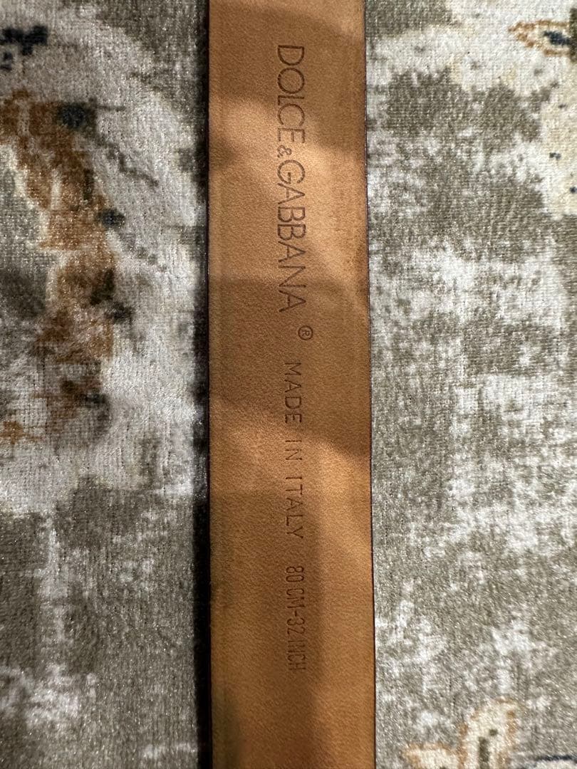 未使用　DOLCE&GABBANA クロコダイル　ドルチェ＆ガッバーナ D&G