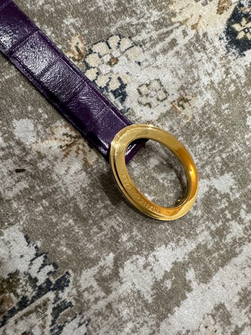 未使用　DOLCE&GABBANA クロコダイル　ドルチェ＆ガッバーナ D&G