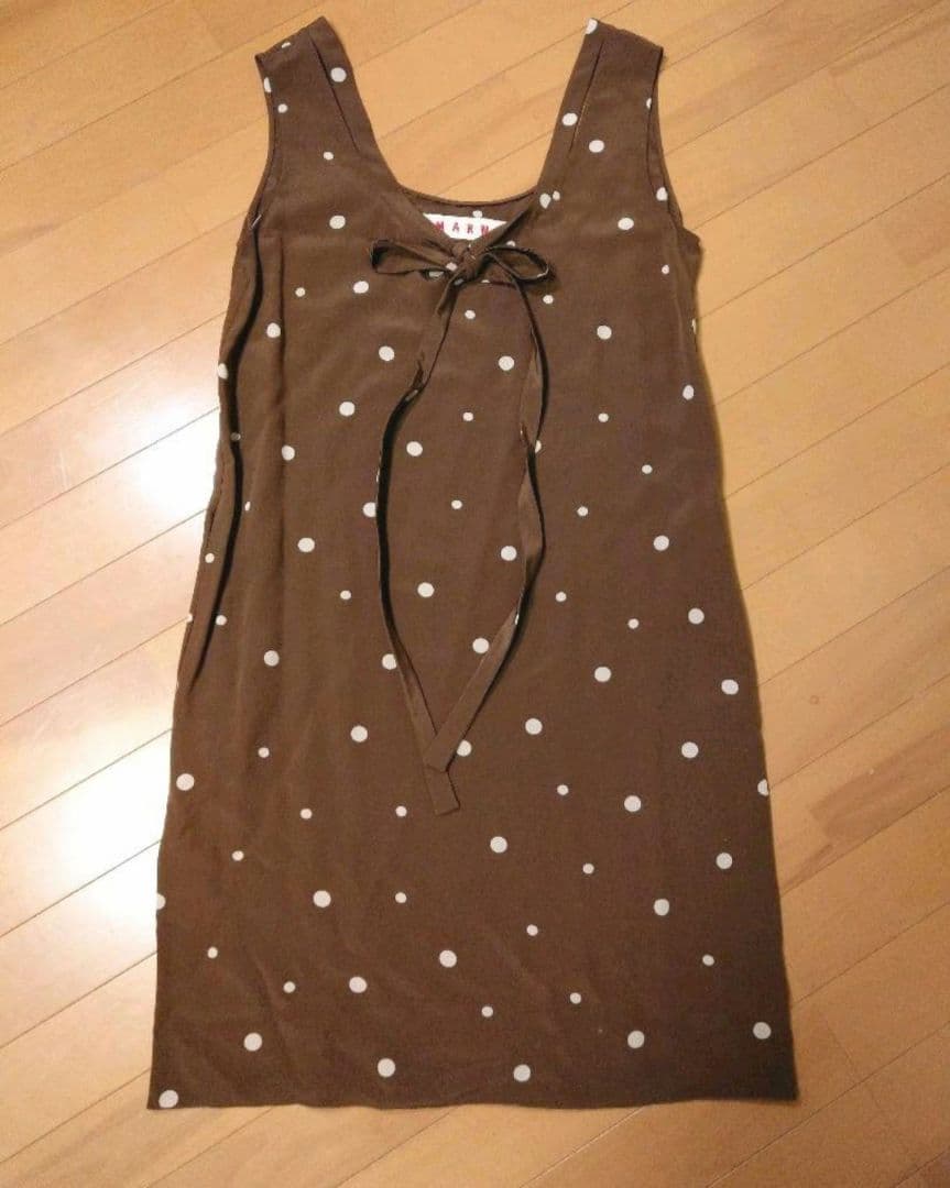 MARNI　シルクワンピース