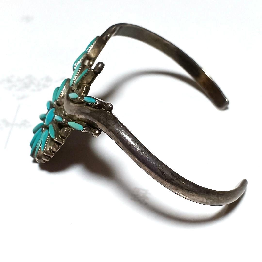 ラストタイガー　インディアンジュエリー　ズニ　バングル