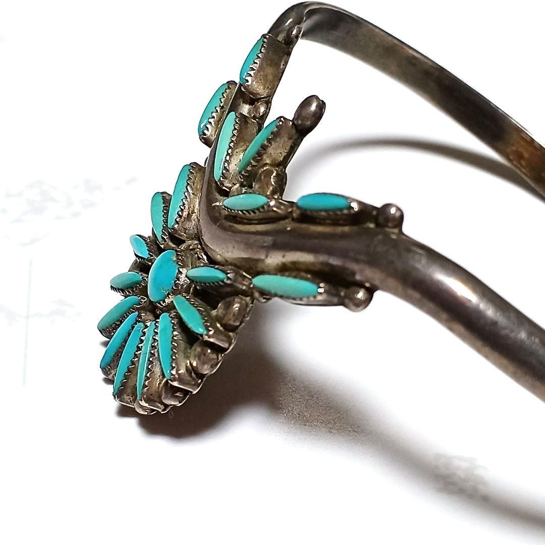 ラストタイガー　インディアンジュエリー　ズニ　バングル