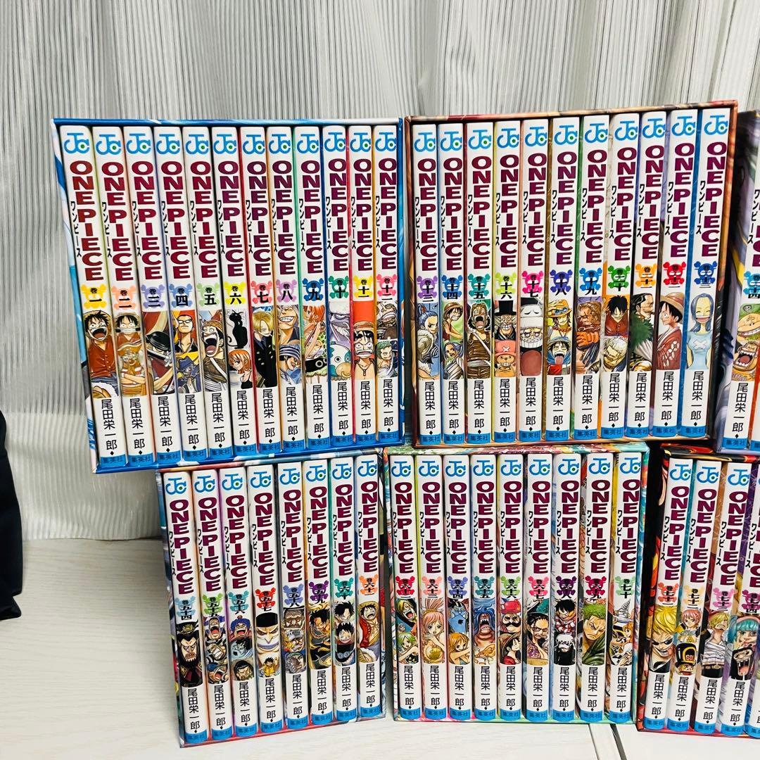 ま*様 美品ONE PIECE ワンピース エピソードBOX（1巻〜104巻）セ