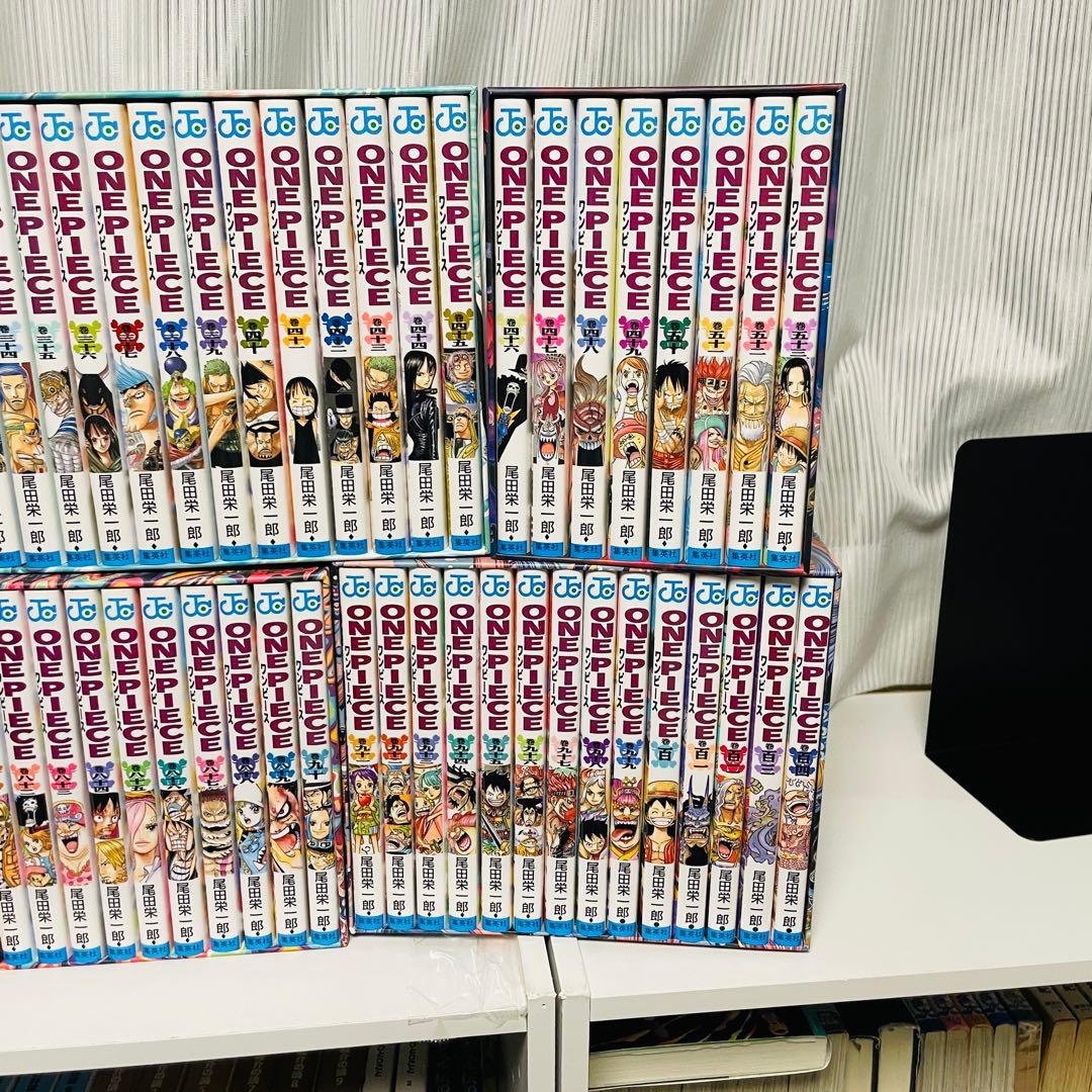 ま*様 美品ONE PIECE ワンピース エピソードBOX（1巻〜104巻）セ