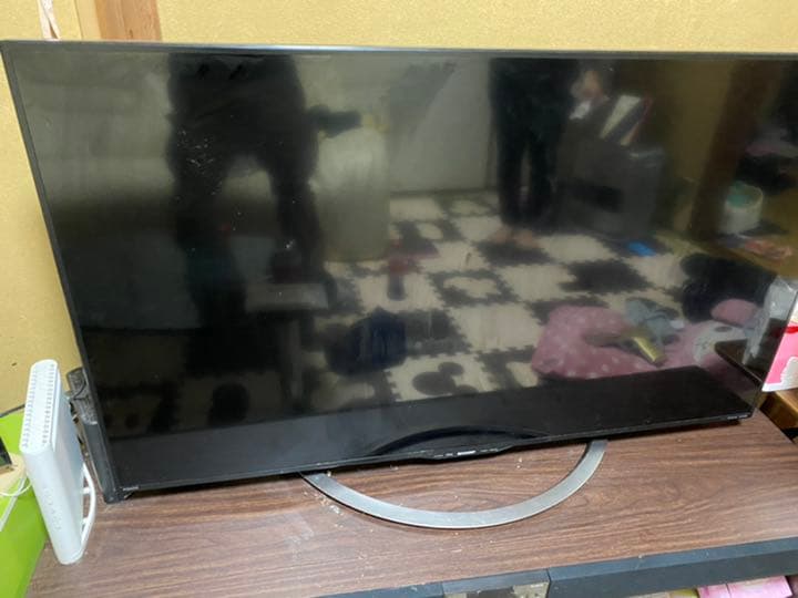 55インチAQUOSテレビ「ジャンク」