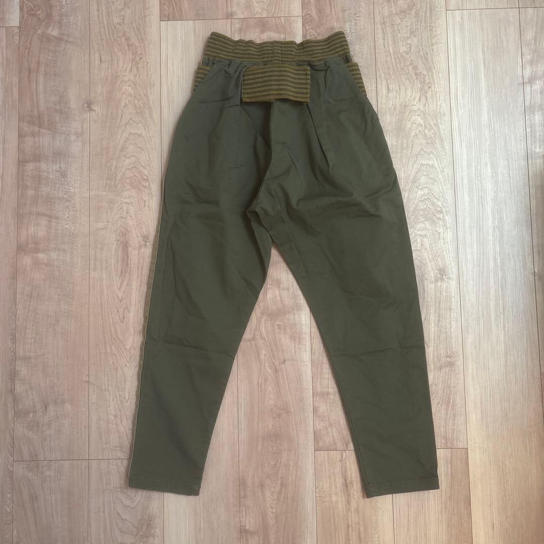 KAPITAL カジュアルパンツ オリーブグリーン