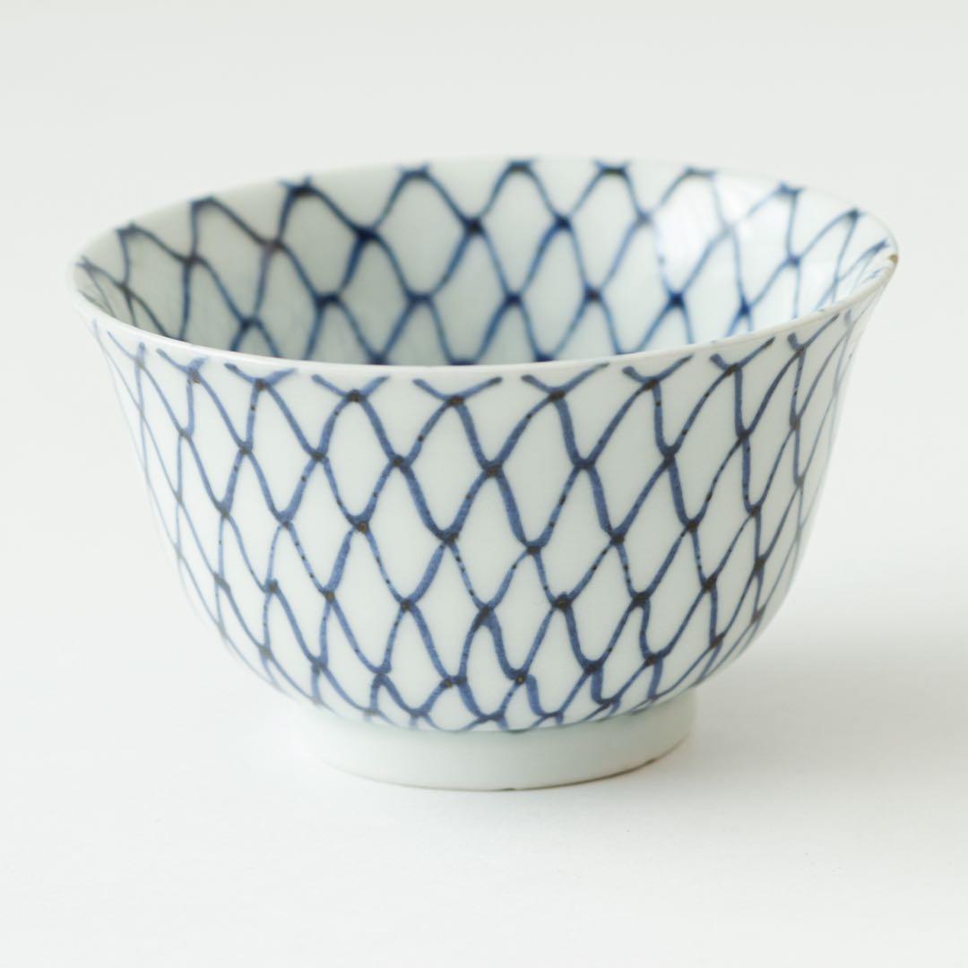 伊万里　古伊万里　江戸　中期　網目　向付　煎茶碗