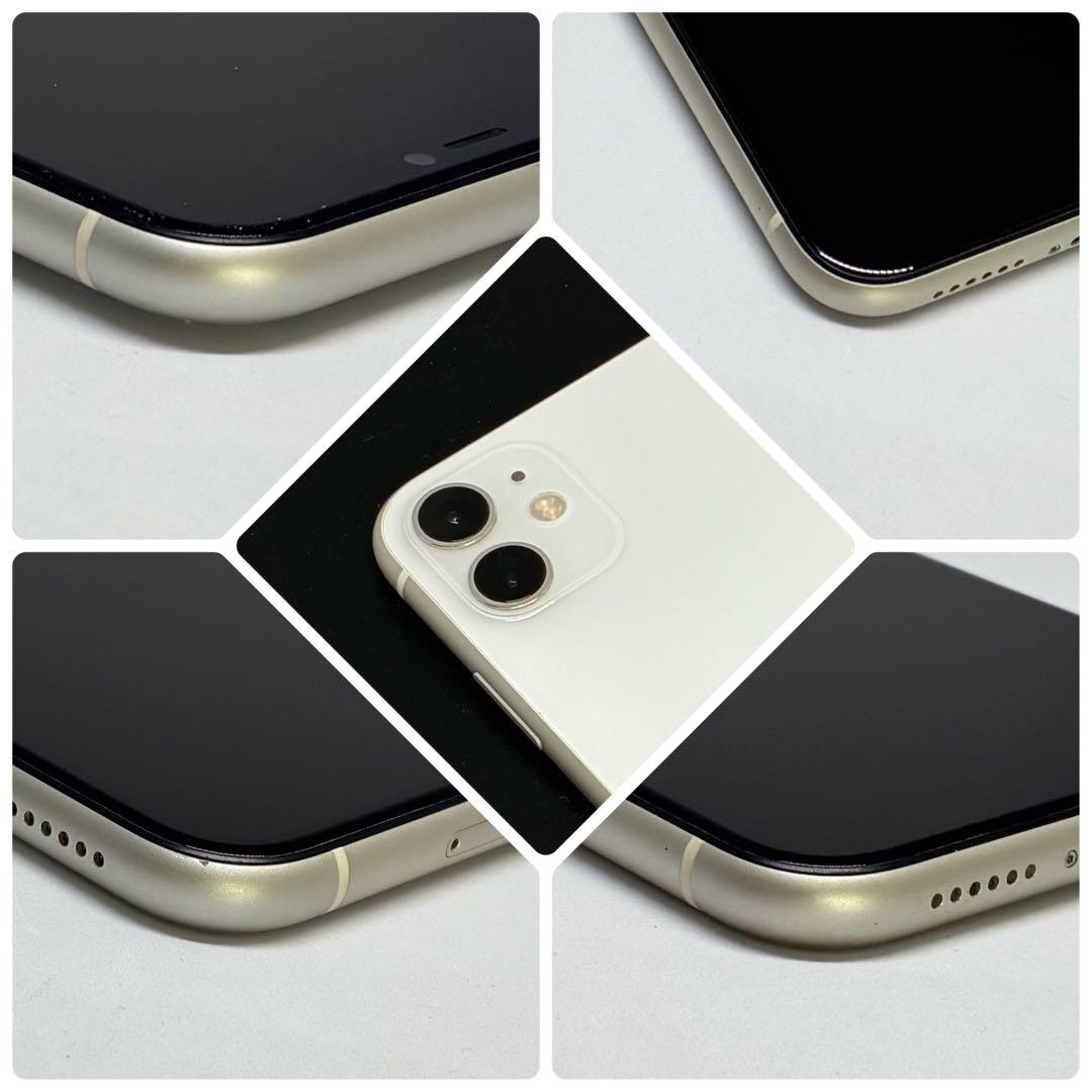 M40【電池新品　100％表示】iPhone11　256GB　ホワイト