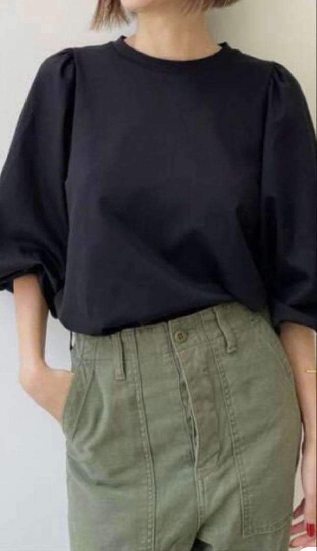 アパルトモン Lisiere Gather Long sleeve Tee