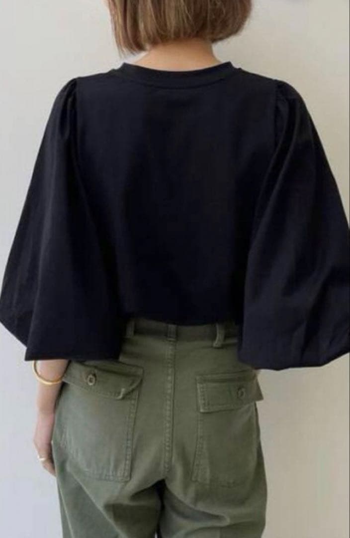 アパルトモン Lisiere Gather Long sleeve Tee