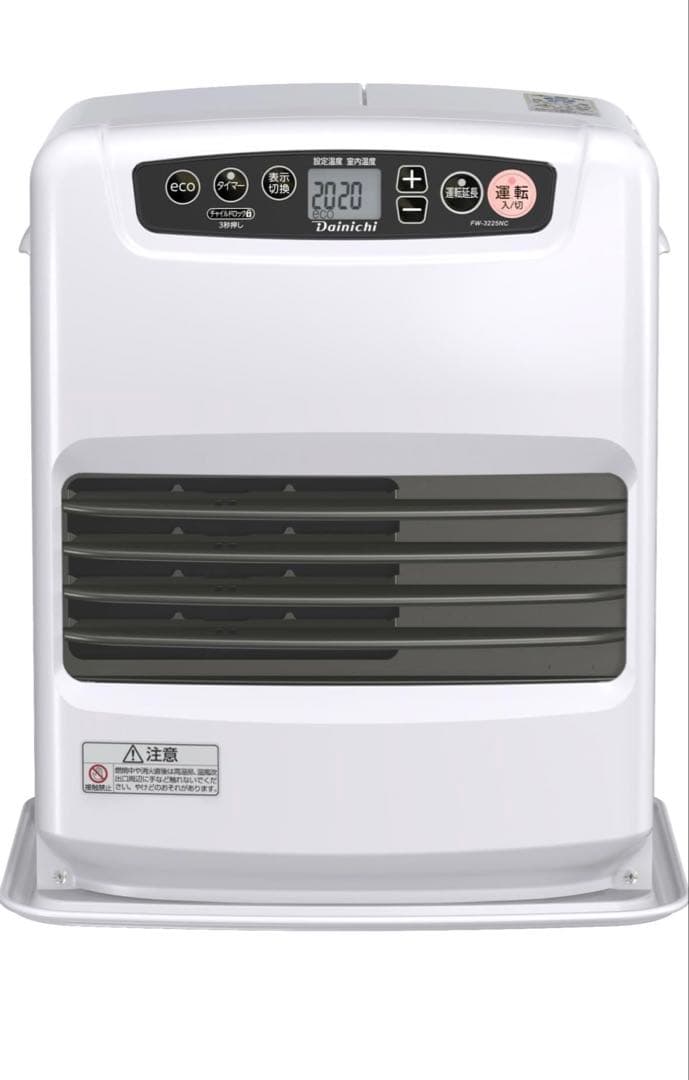 ダイニチ (Dainichi) 石油ファンヒーター 小型 FW-3225NC-W