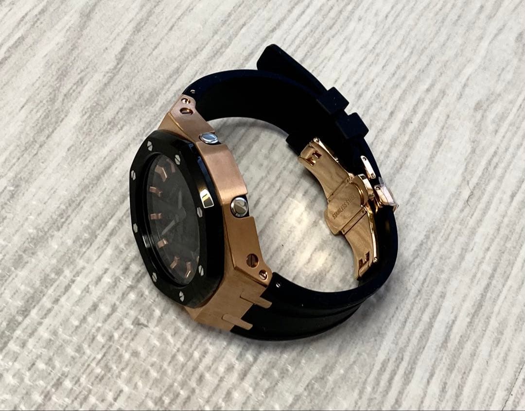 G-shock Ga2100-1A1 カシオーク カスタマイズ