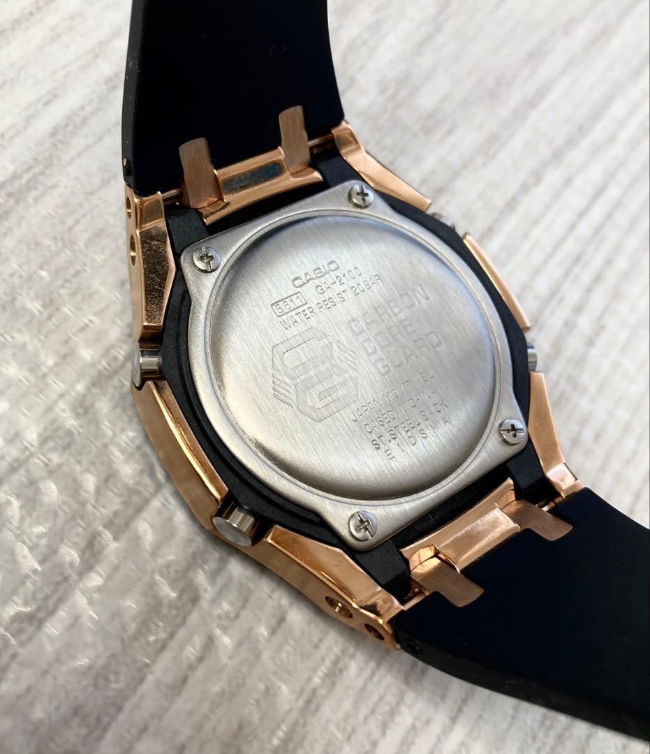 G-shock Ga2100-1A1 カシオーク カスタマイズ