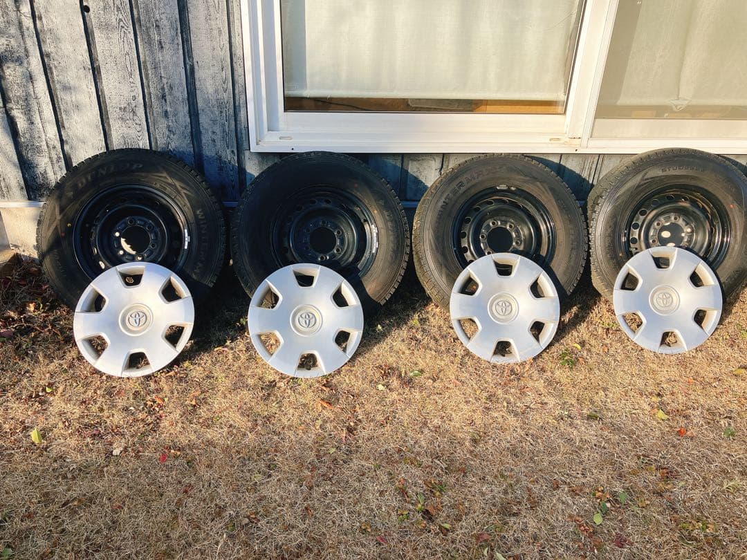 ◾️値下げ◾️ハイエース　スタッドレス ホイールセット　195/60R15