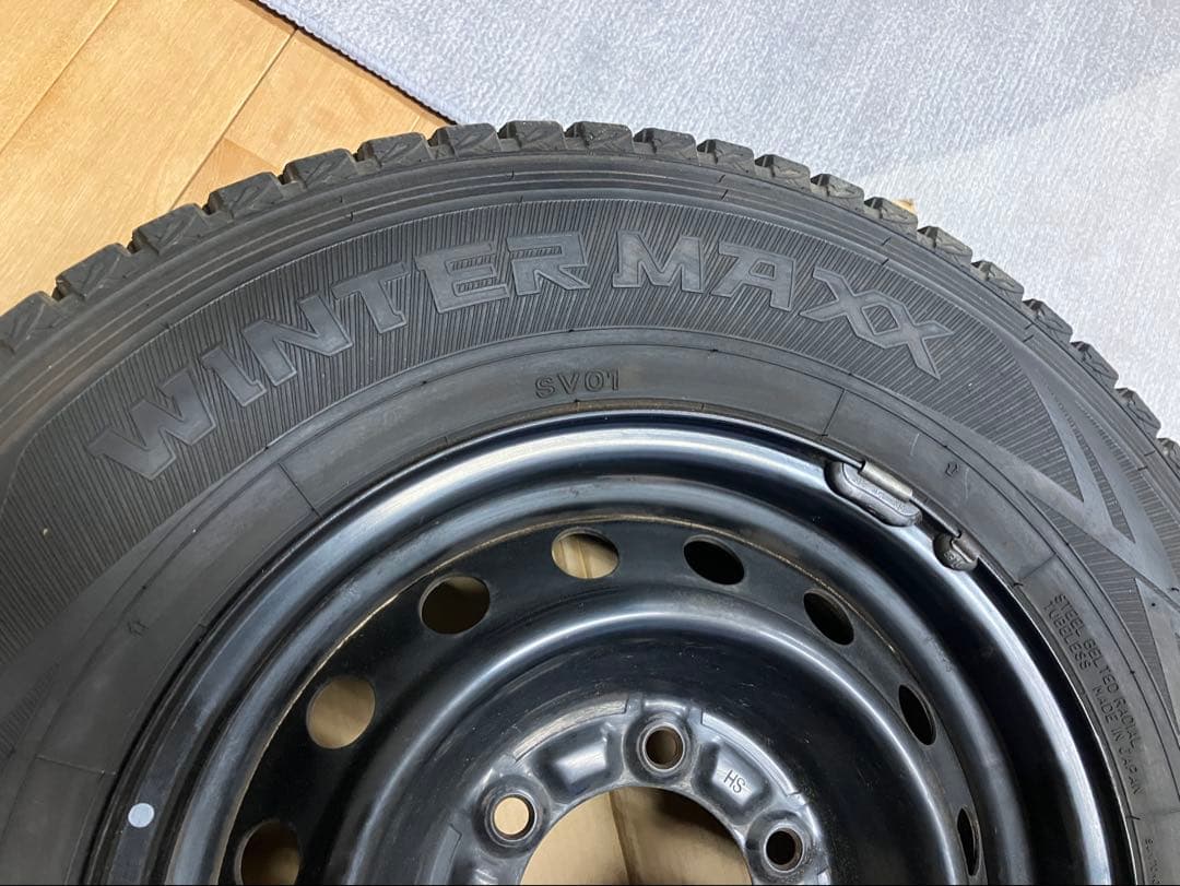 ◾️値下げ◾️ハイエース　スタッドレス ホイールセット　195/60R15