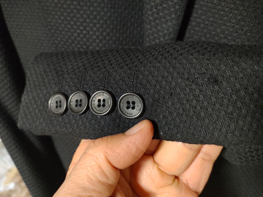 ガ*ゴ様 D&G ブラックスーツ 44サイズ ジャパン正規品