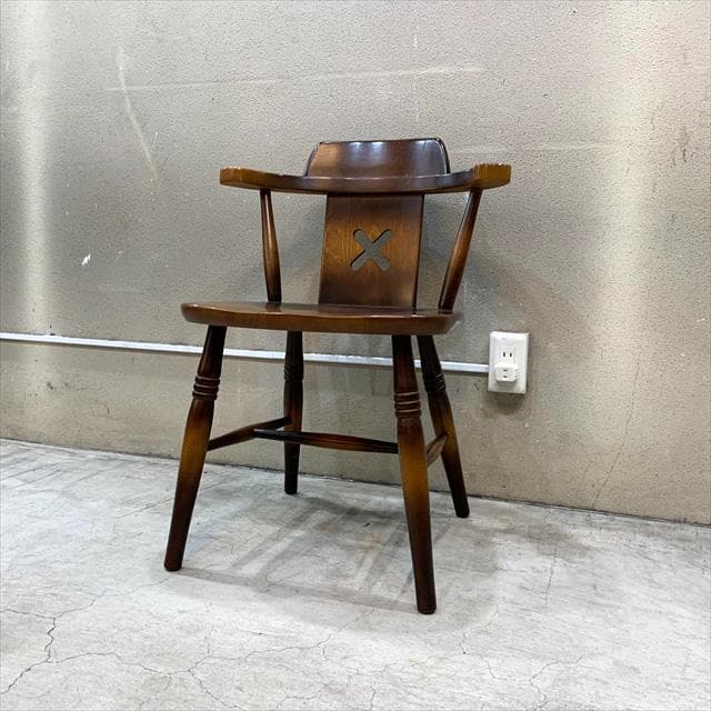 飛騨産業家具ショートアームウィンザーチェア④