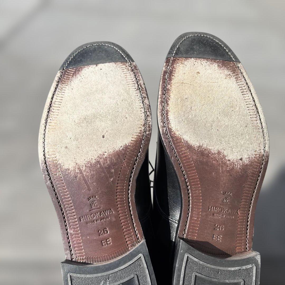 SCOTH GRAINブラックビジネスシューズ 26cm