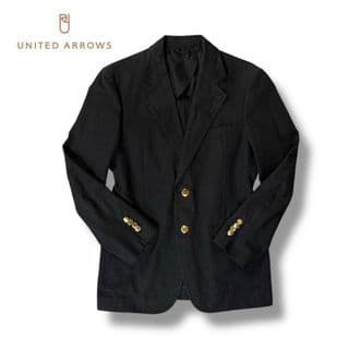 ここ】ユナイテッドアローズ　紺ブレ