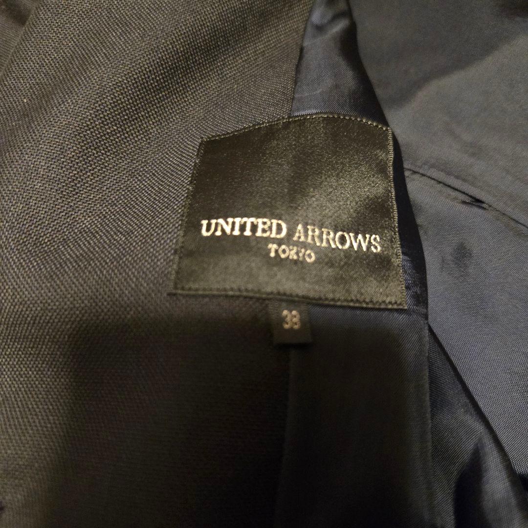 ここ】ユナイテッドアローズ　紺ブレ