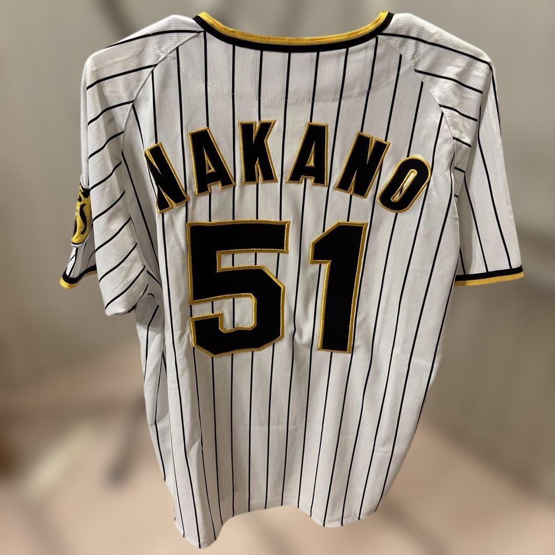 阪神タイガース レプリカユニフォーム 51 NAKANO 中野拓夢