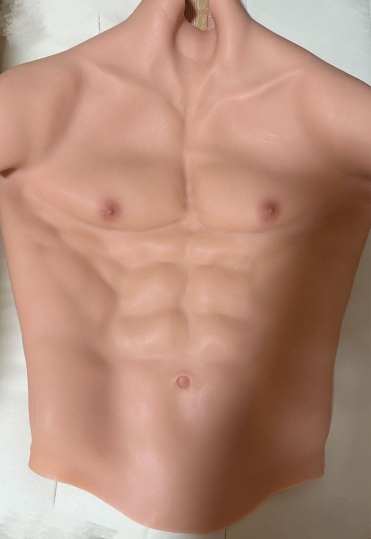 クラッセ製　シリコン製筋肉スーツ　ファスナー付