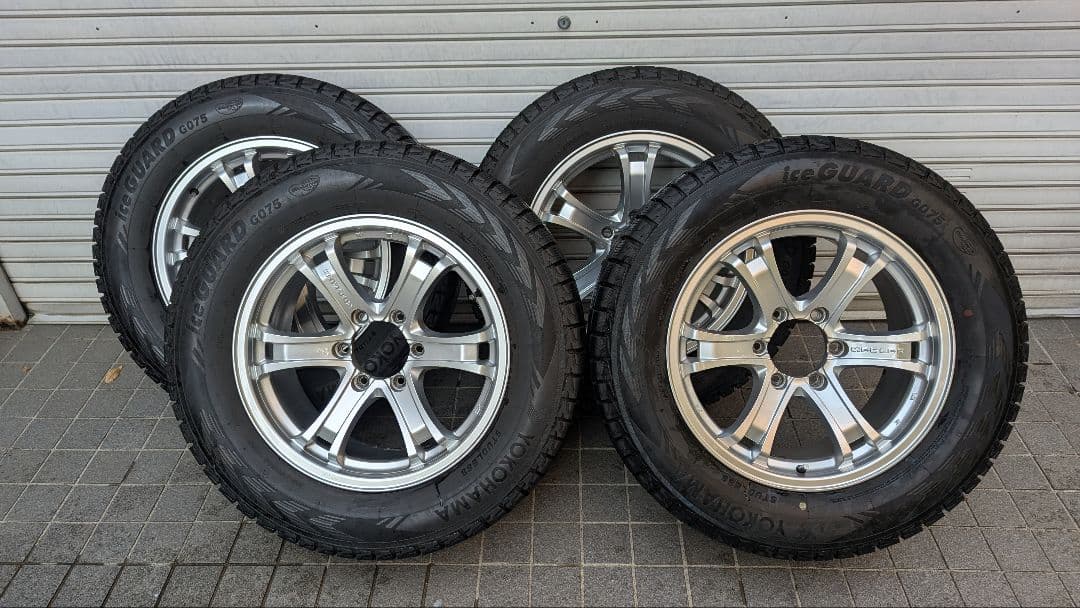 【送料込/室内保管】プラド150後期 265/60R18 スタッドレスセット