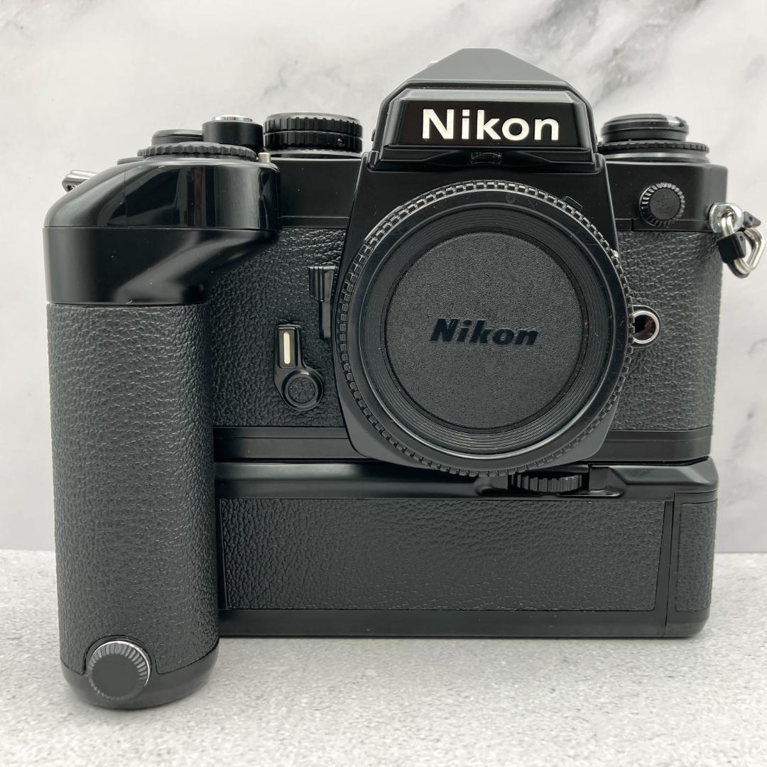 Nikon FE2 + MD-12 フィルムカメラ 動作未確認 ニコン