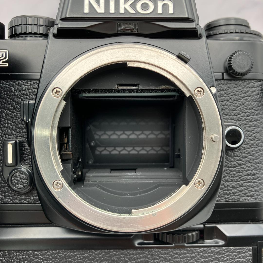 Nikon FE2 + MD-12 フィルムカメラ 動作未確認 ニコン