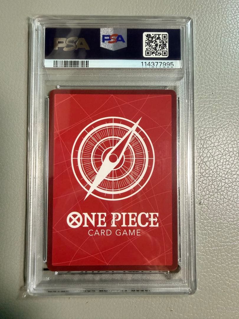 PSA10モンキー・D・ルフィ L リーダーパラレルOP11-040