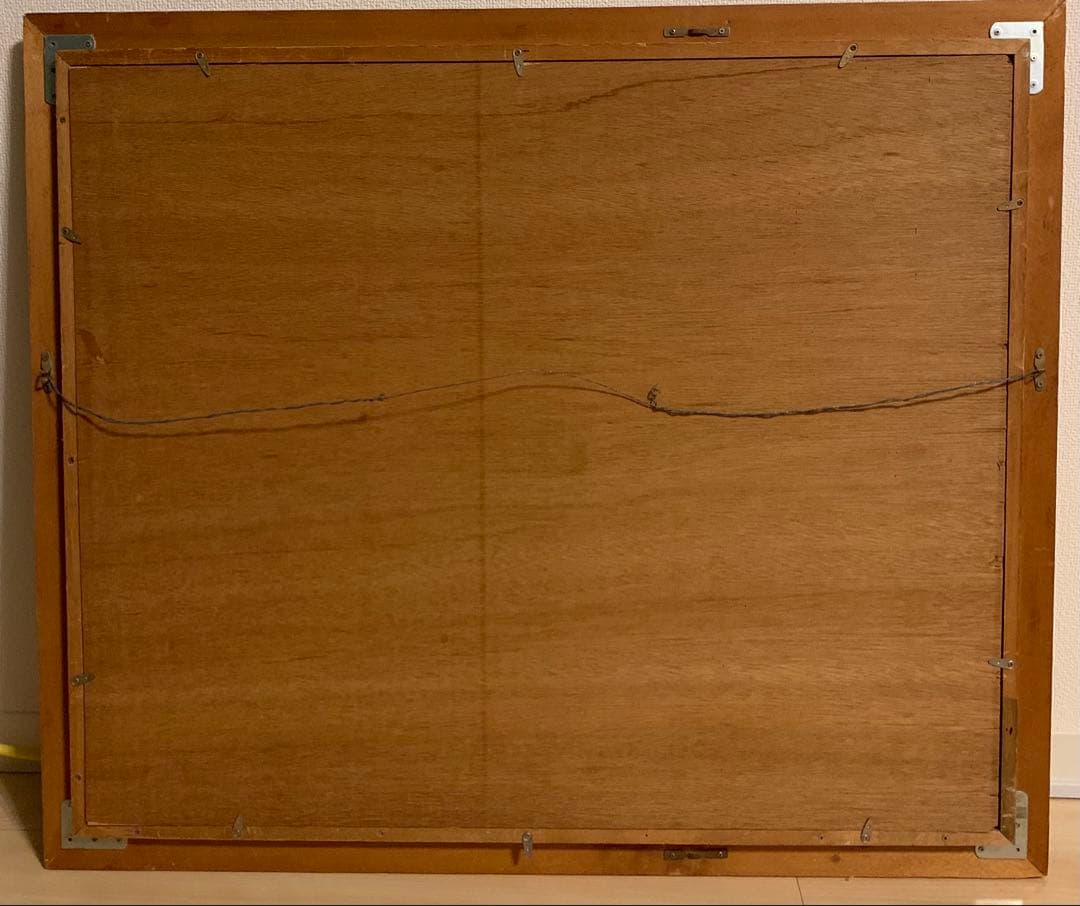 油彩画Ｆ15号 額縁付き