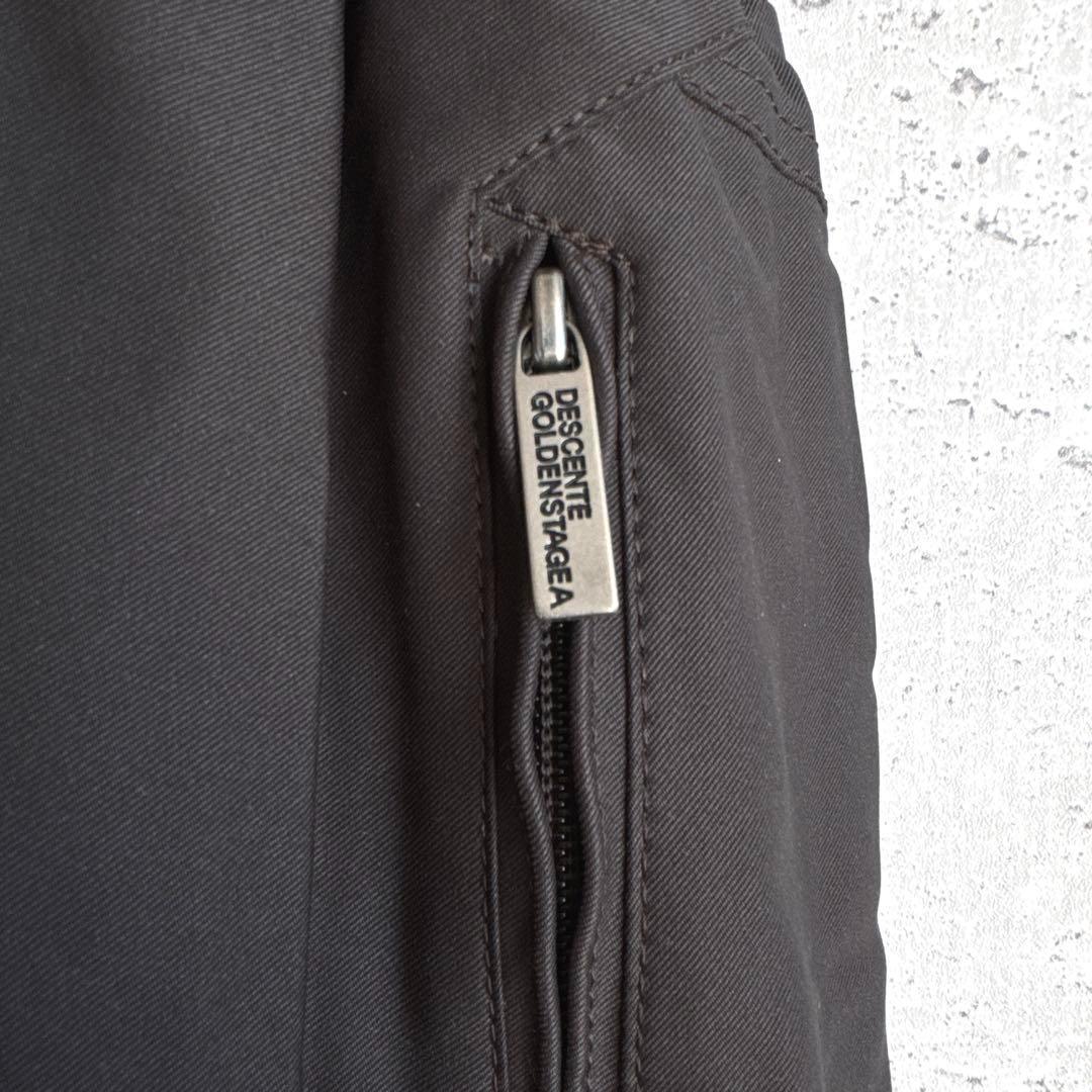 デサント スキーウェア スノボー ウェア 上下セット M L 焦げ茶