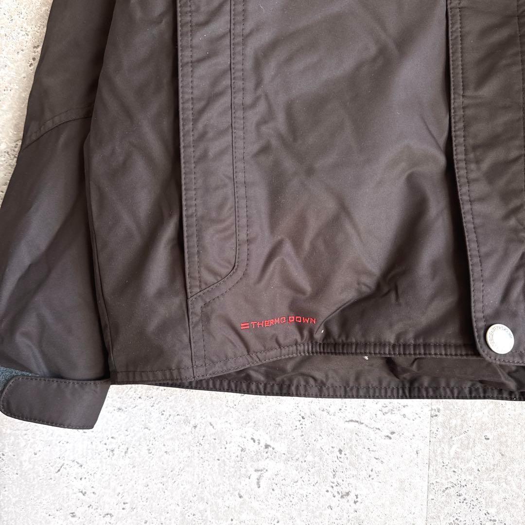 デサント スキーウェア スノボー ウェア 上下セット M L 焦げ茶