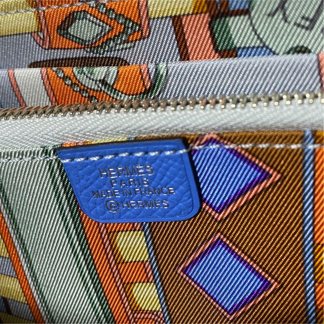 エルメス アザップ シルクイン 未使用 長財布 旧ファスナー 希少モデル