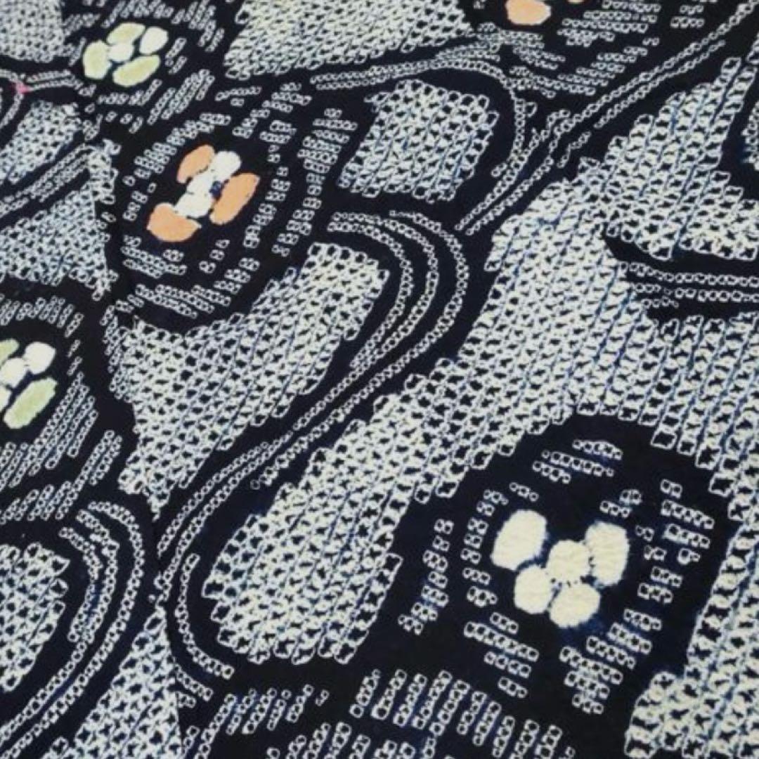 有松鳴海絞り伝統工芸❤️半幅帯レース つまみ細工ハンドメイド帯留め5点セット‼️銘品