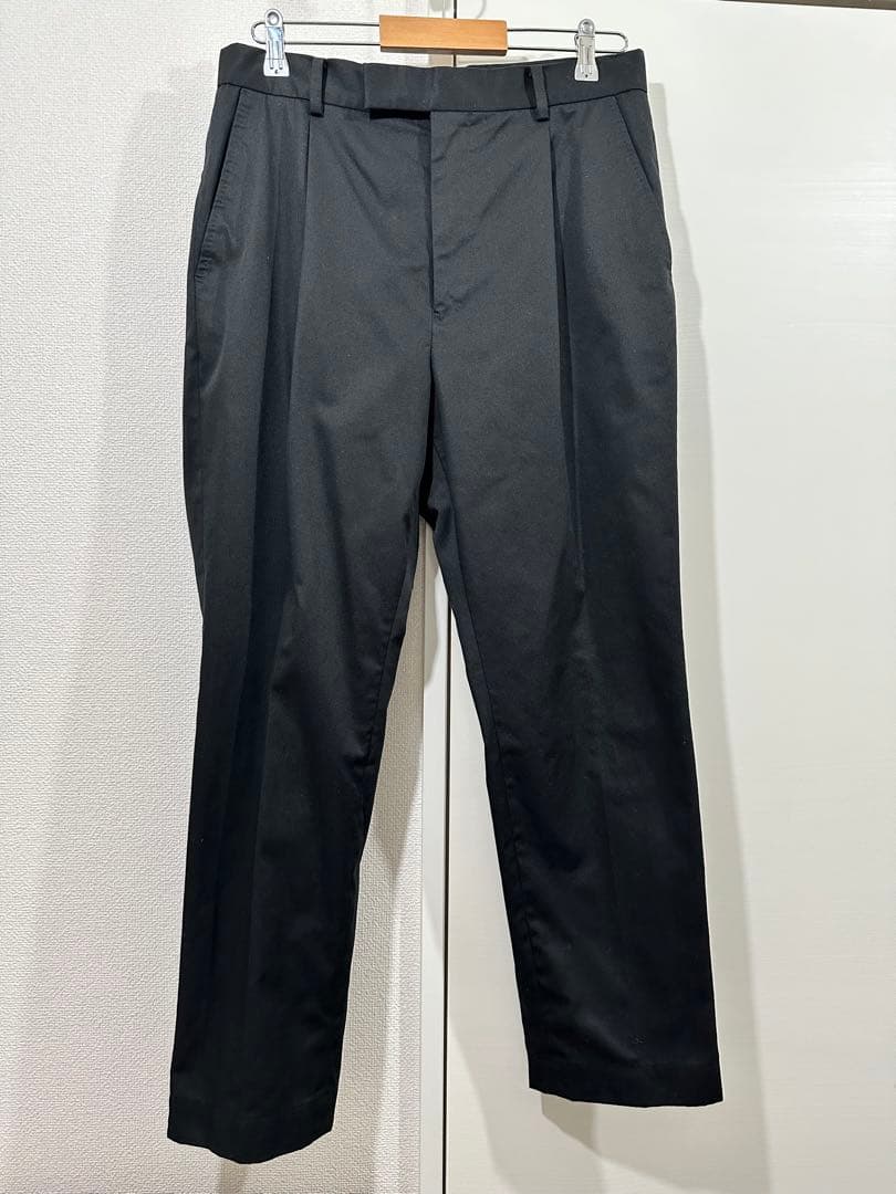 ワコマリア　PLEATED TROUSERS TYPE-2 黒　L