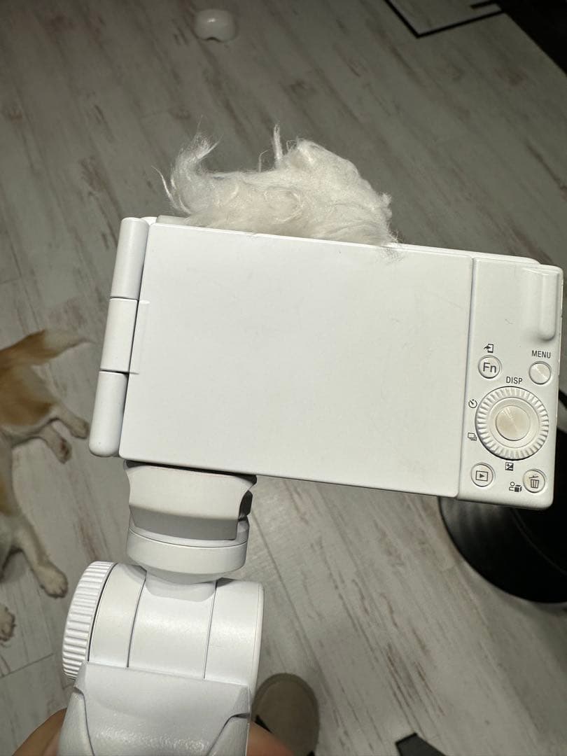 【ゆりこ】SONY VLOGCAM ZV1 II 白、グリップ付き