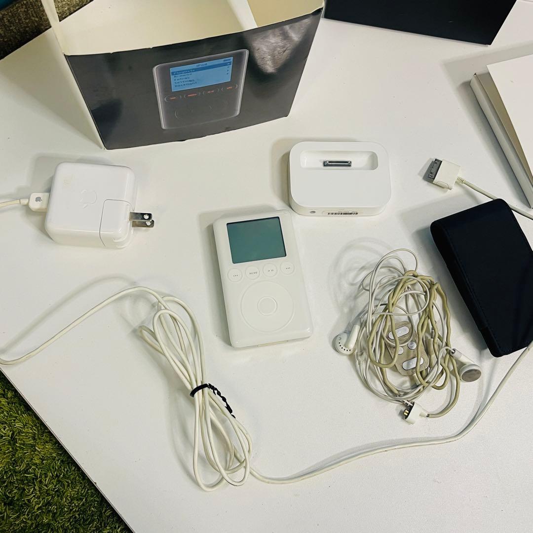 iPod A1040 説明書、ヘッドフォン充電器、箱付き動作品