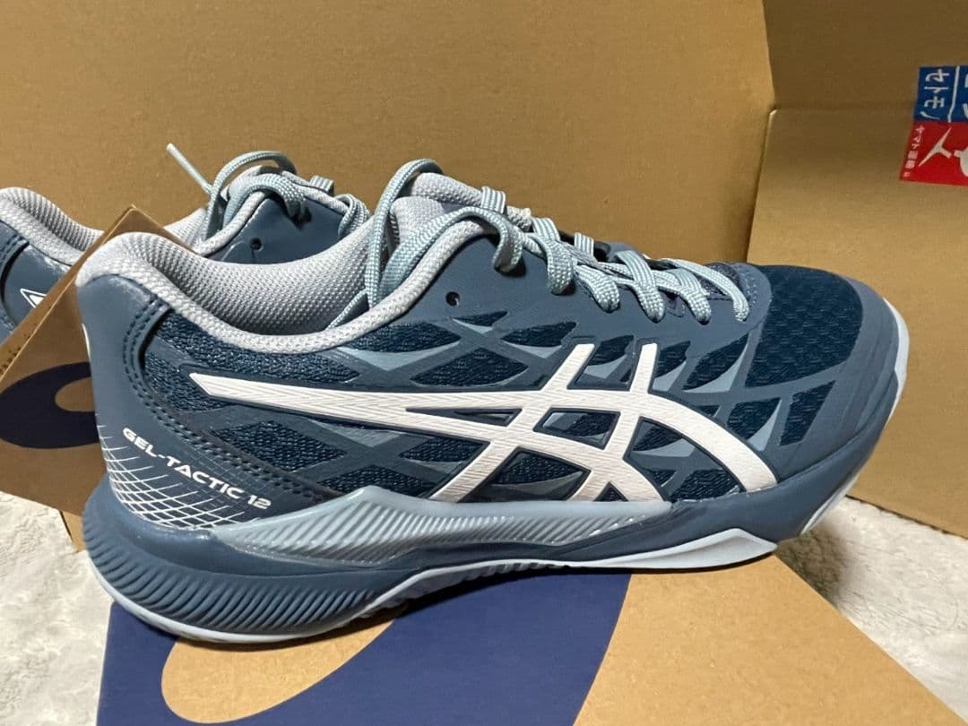 24.0cm ASICS GEL-TACTIC 12 バレーボールシューズ