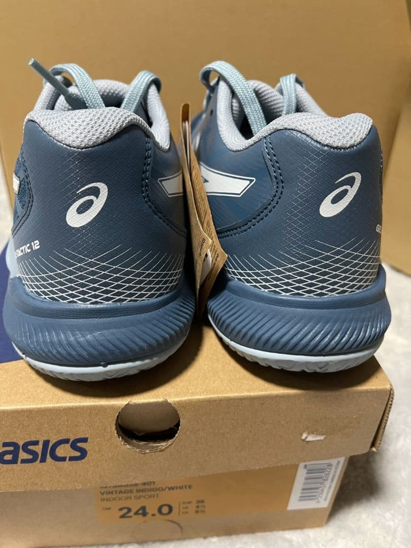 24.0cm ASICS GEL-TACTIC 12 バレーボールシューズ