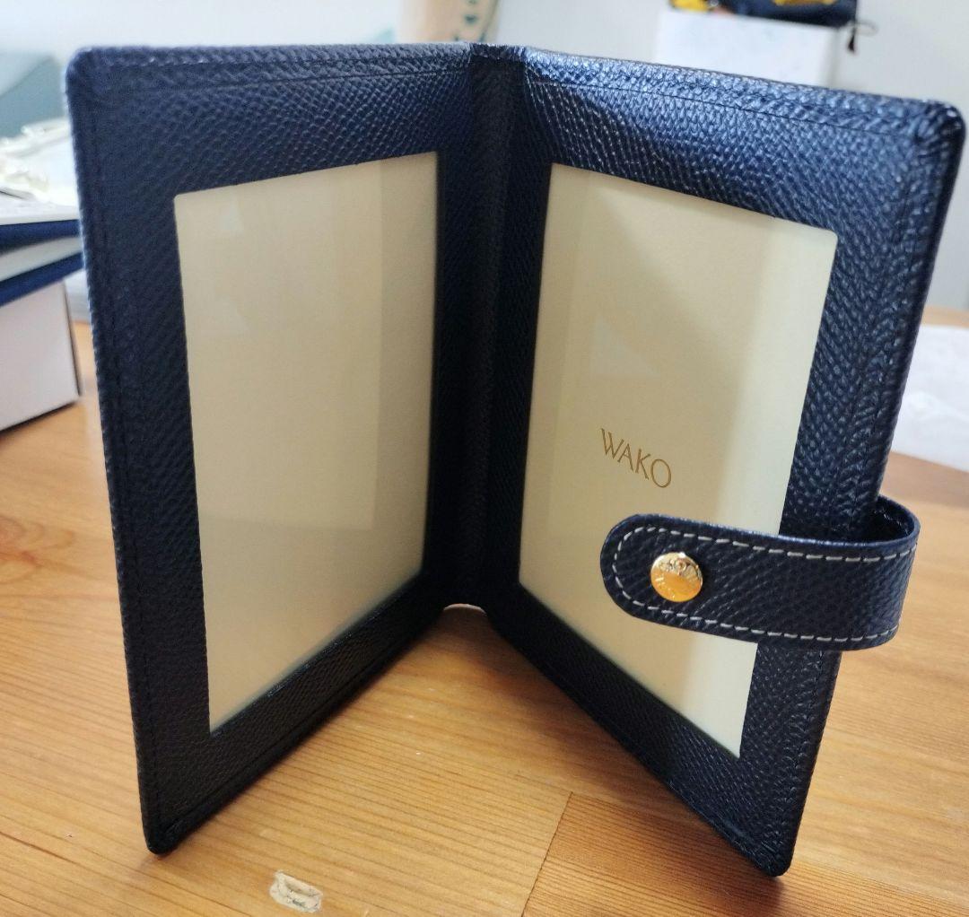 WAKO レザー手帳型フォトフレーム