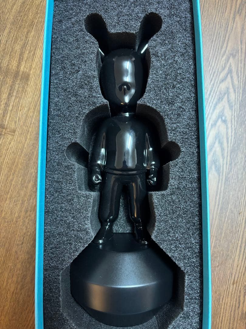 1/25限定値下げ【箱付き】The White Guest 小 LLADRO 黒